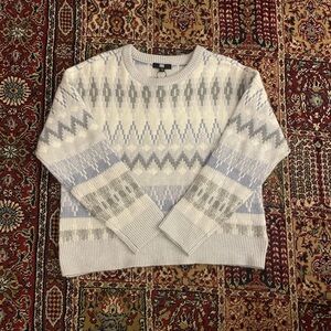 Frye Women’s Fair Isle Cozy Crewneck Sweater